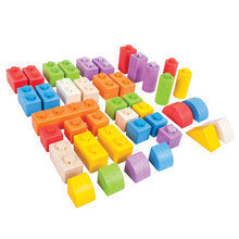 Drevené spojkocky - stredný set