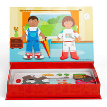 Magnetické obliekacie puzzle Šaty 7