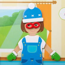 Magnetické obliekacie puzzle Šaty 5