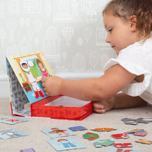 Magnetické obliekacie puzzle Šaty 2