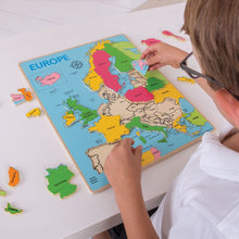 Drevené puzzle mapa Európy 25dielikov 4