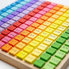 Drevená tabuľka počitanie 2