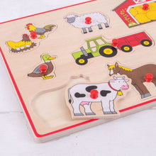Vkladacie puzzle Farmársky statok 3