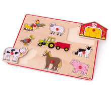 Vkladacie puzzle Farmársky statok