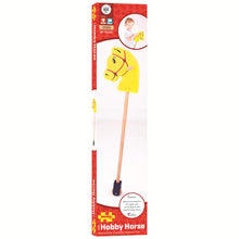 Koníček na tyči žltý 3