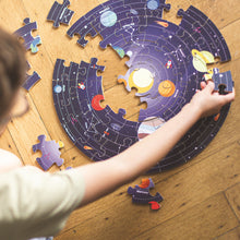 Okrúhle podlahové puzzle Slnečná sústava 50 dielikov 3