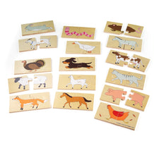 Didaktické puzzle Zvieratká