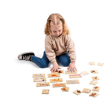 Didaktické puzzle Zvieratká 2