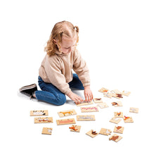 Didaktické puzzle Zvieratká 4