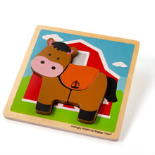 Vkladacie puzzle Koník