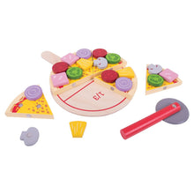 Drevená krájacia pizza 5