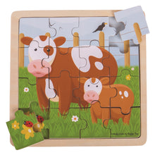 puzzle - Kravička s teliatkom 2