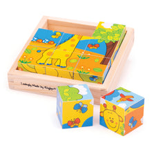 Obrázkové kocky kubusy Safari 9 kociek