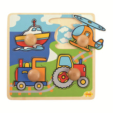 Vkladacie puzzle doprava 2