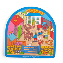 Drevené viacvrstvové puzzle Farma 5