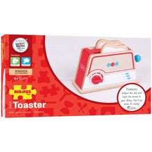 Drevený toaster s bodkami 7