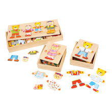 Oblékacie puzzle Pani medvedica 4