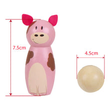 Drevené kuželky farma 3