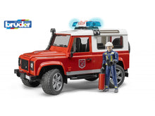 Hasičské auto Land Rover s figúrkou