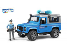Auto Land Rover polície s figúrkou