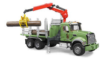 Nákladné auto MACK Granit prepravník dreva 3
