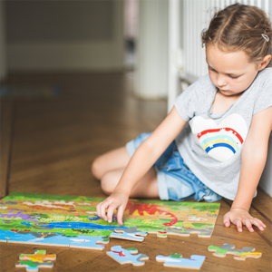 Podlahové puzzle Dinosaury 48 dielikov 2