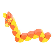 Drevená skladacia žirafa