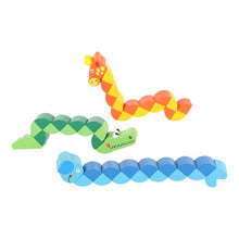 Drevené skladacie zvieratká