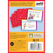 Kvízové karty Knihy Roalda Dahla 4