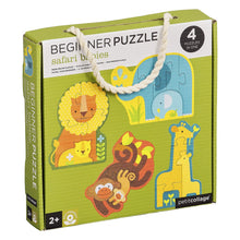 Prvé puzzle mláďatá safari 5