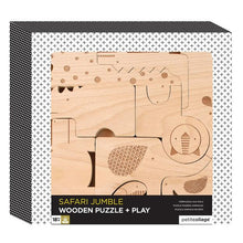 Zábavné puzzle Safari 4