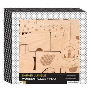 Zábavné puzzle Safari 4