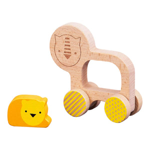 Drevený lev na kolieskach 5