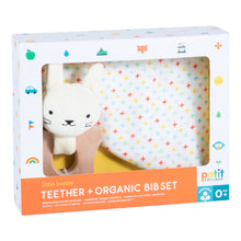 Súprava hryzátka a podbradníka králiček 2