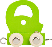 Farebná vláčiková abeceda A - Z