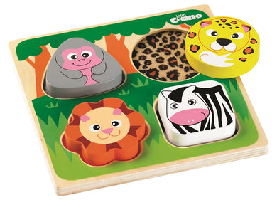 Senzorické puzzle safari
