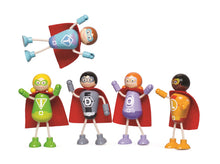 Drevené postavičky Superhrdinovia