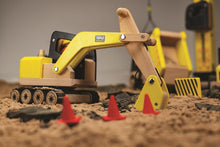 Drevený bager s lyžicou 2