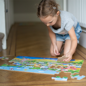 Podlahové puzzle Mesto 48 dielikov 2