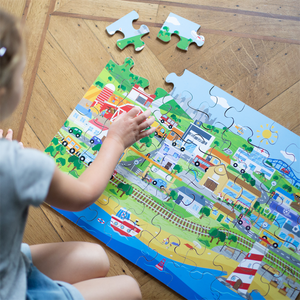 Podlahové puzzle Mesto 48 dielikov 4
