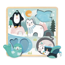Senzorické puzzle Ice