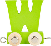 Farebná vláčiková abeceda A - Z