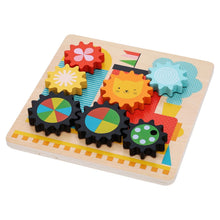 Puzzle ozubené kolieska vláčik