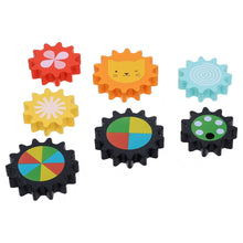 Puzzle ozubené kolieska vláčik 2