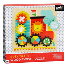 Puzzle ozubené kolieska vláčik 3