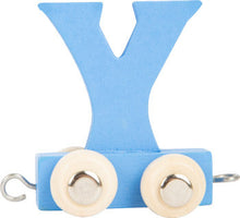 Farebná vláčiková abeceda A - Z