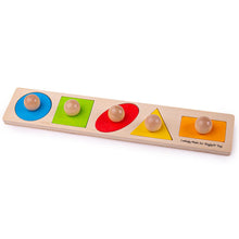 Vkladacie puzzle tvary 3