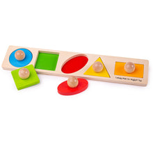 Vkladacie puzzle tvary