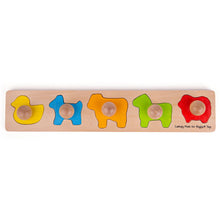 Vkladacie puzzle zvieratá 5