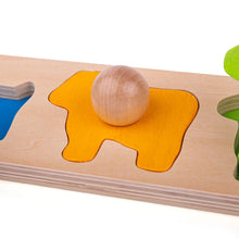 Vkladacie puzzle zvieratá 2
